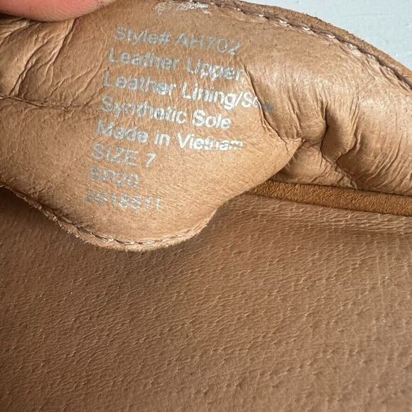 Madewell Women's Skyler Slide Sandal Size 7 Suede Bittersweet Brown Tan Slip On - Picture 9 of 11